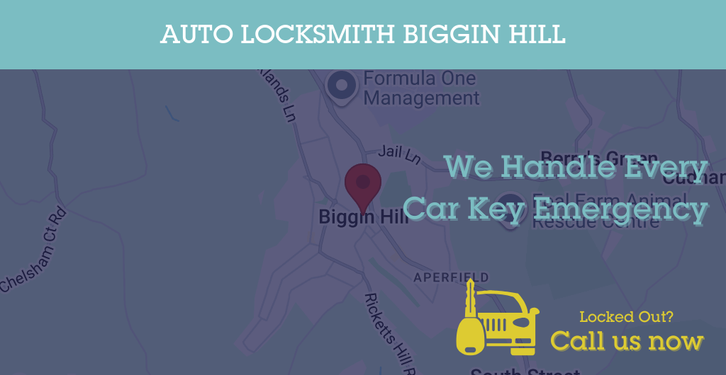 Auto Locksmith Services in Biggin Hill - BR postcode