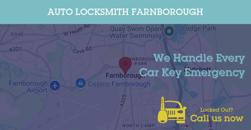Auto Locksmith Services in Farnborough - BR postcode