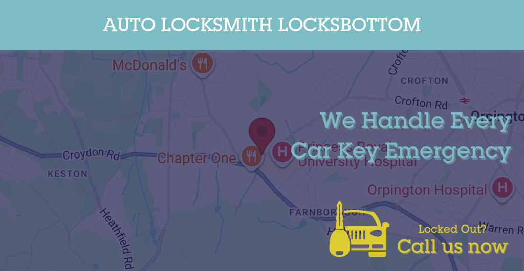 Auto Locksmith Services in Locksbottom - BR postcode