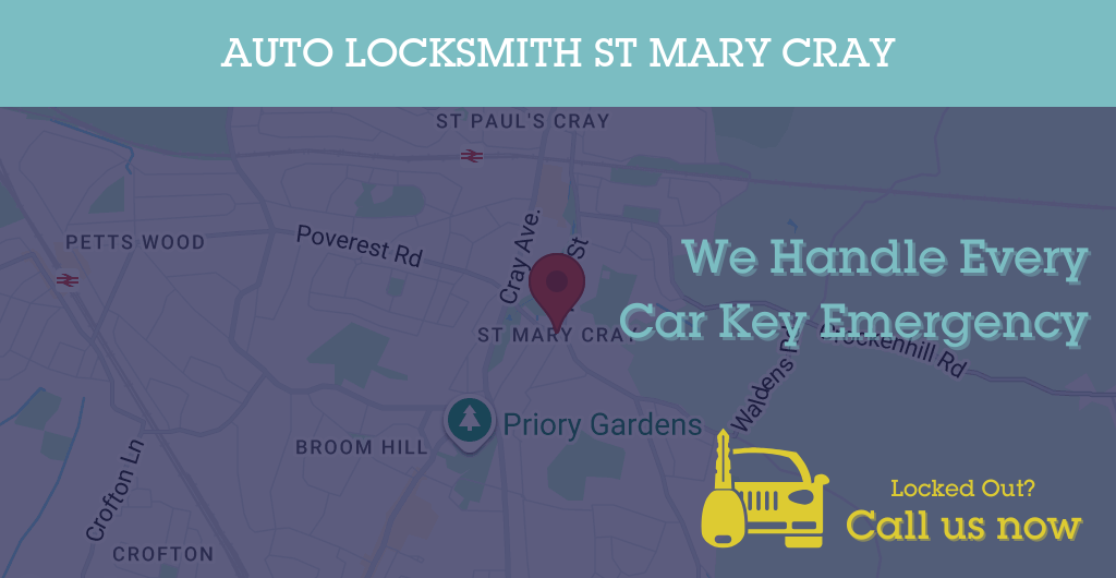 Auto Locksmith Services in St Mary Cray - BR postcode